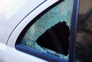 car vent glass broken